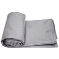 Waterproof Poly Tarp 5x15m with Grommets Grey K9734