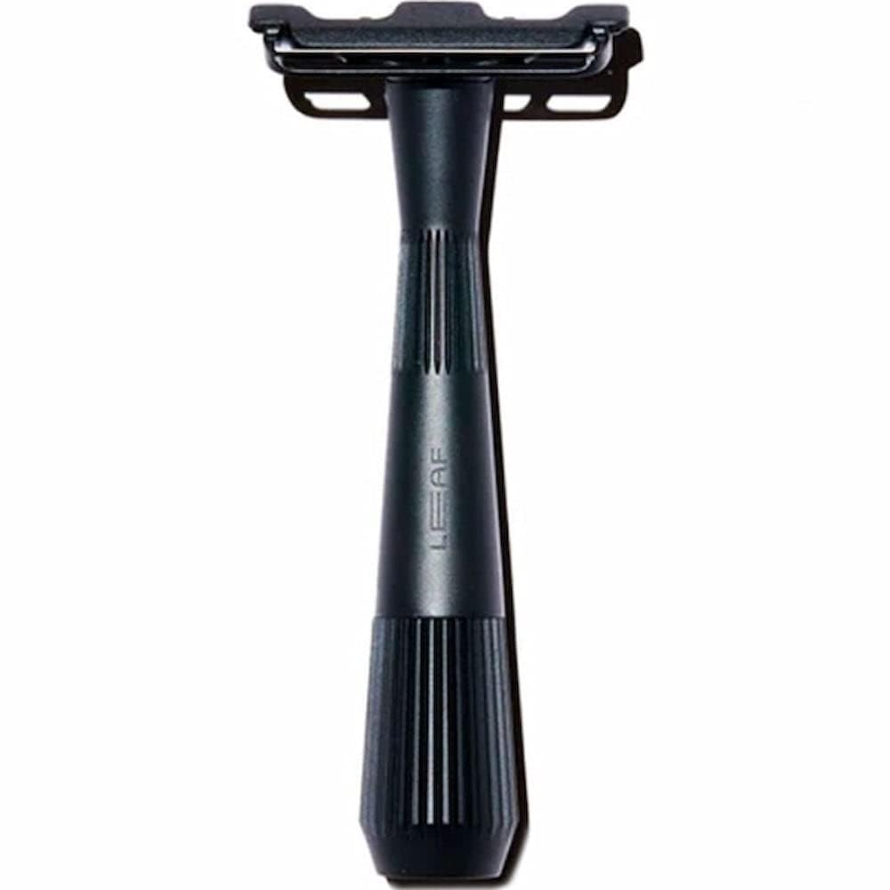 Black All-Metal Single Blade Razor J162