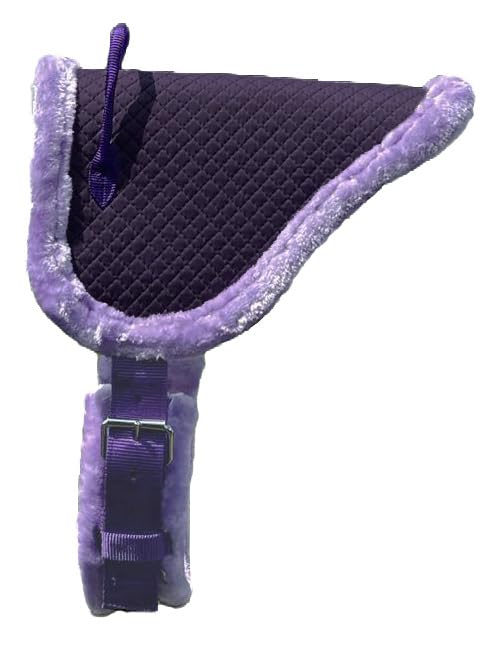 Quilted Bareback Pad with Fleece Bottom and 20" Girth J8159