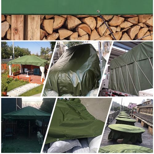 Waterproof Poly Tarp 5x15m with Grommets Grey K9734
