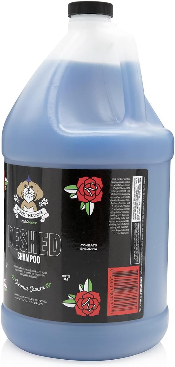 Dog Deshedding Pet Shampoo 1 Gallon C49910