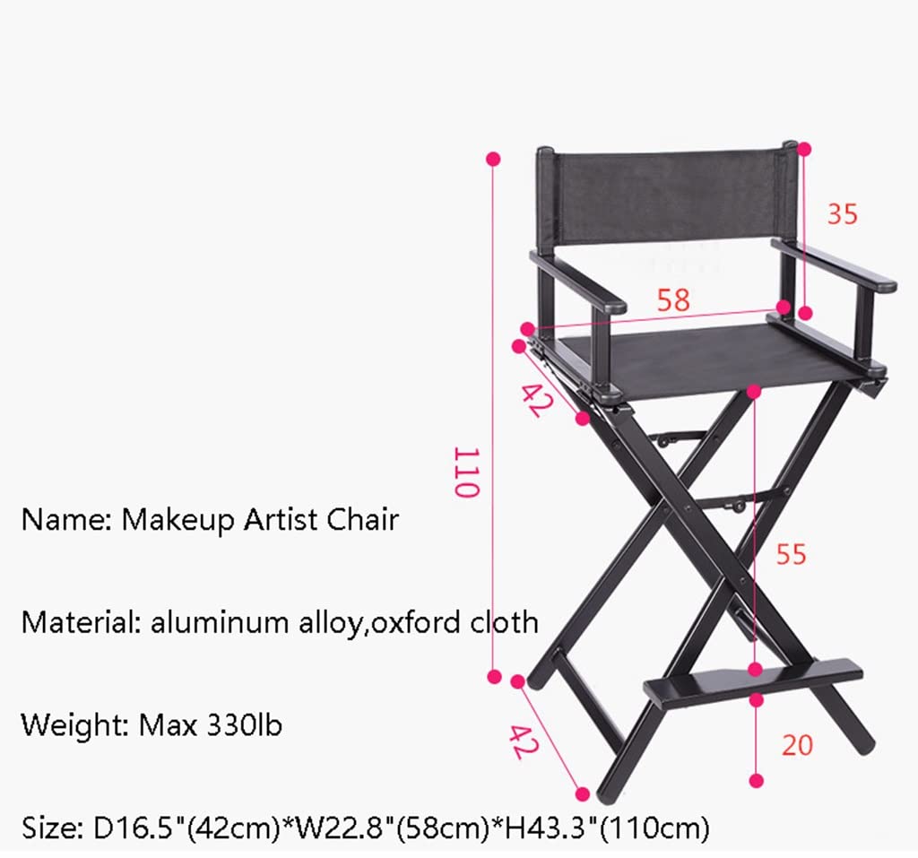 Folding Lightweight Aluminum Director's Chair G5709