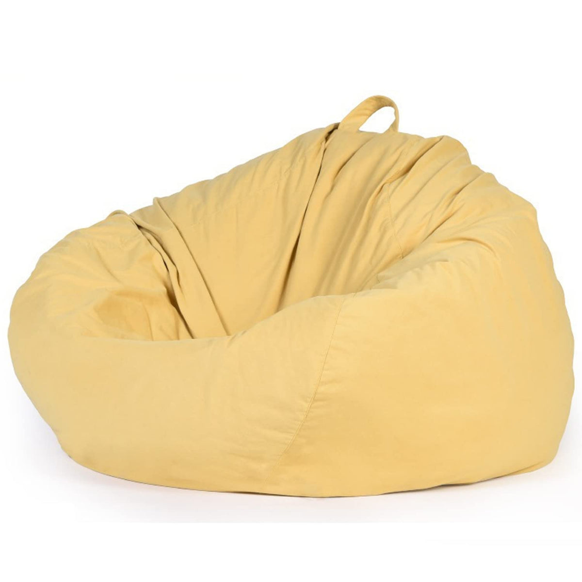 Yellow Bean Bag Chair Cover 70cmx80cm Z618546