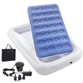 Inflatable Kids Travel Bed Toddler Air Mattress Set E719151