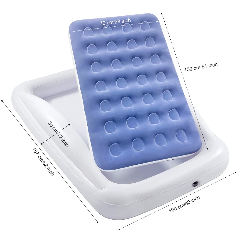Inflatable Kids Travel Bed Toddler Air Mattress Set E719151