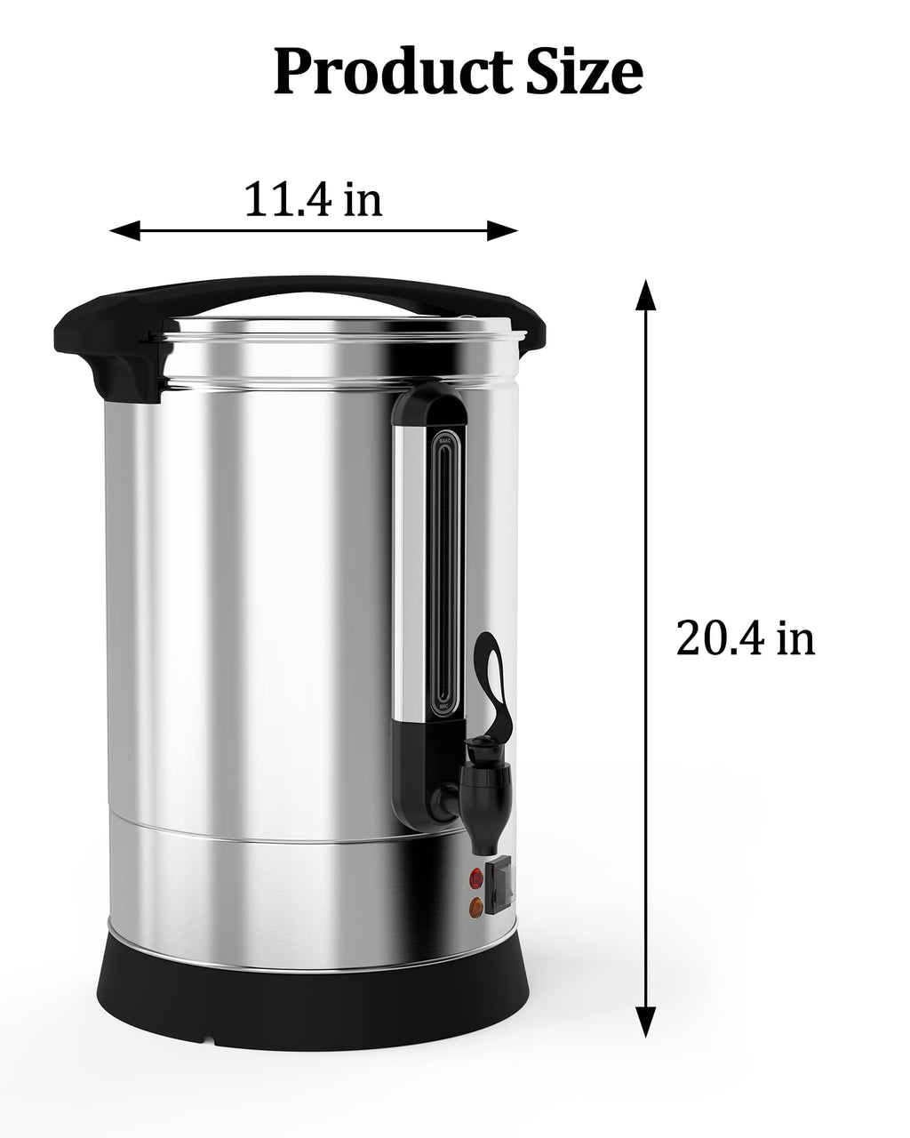 100 Cup Stainless Steel Electric Coffee Urn D295536