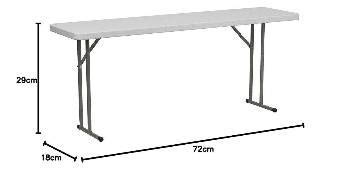 6-Foot Granite White Training Table G560645