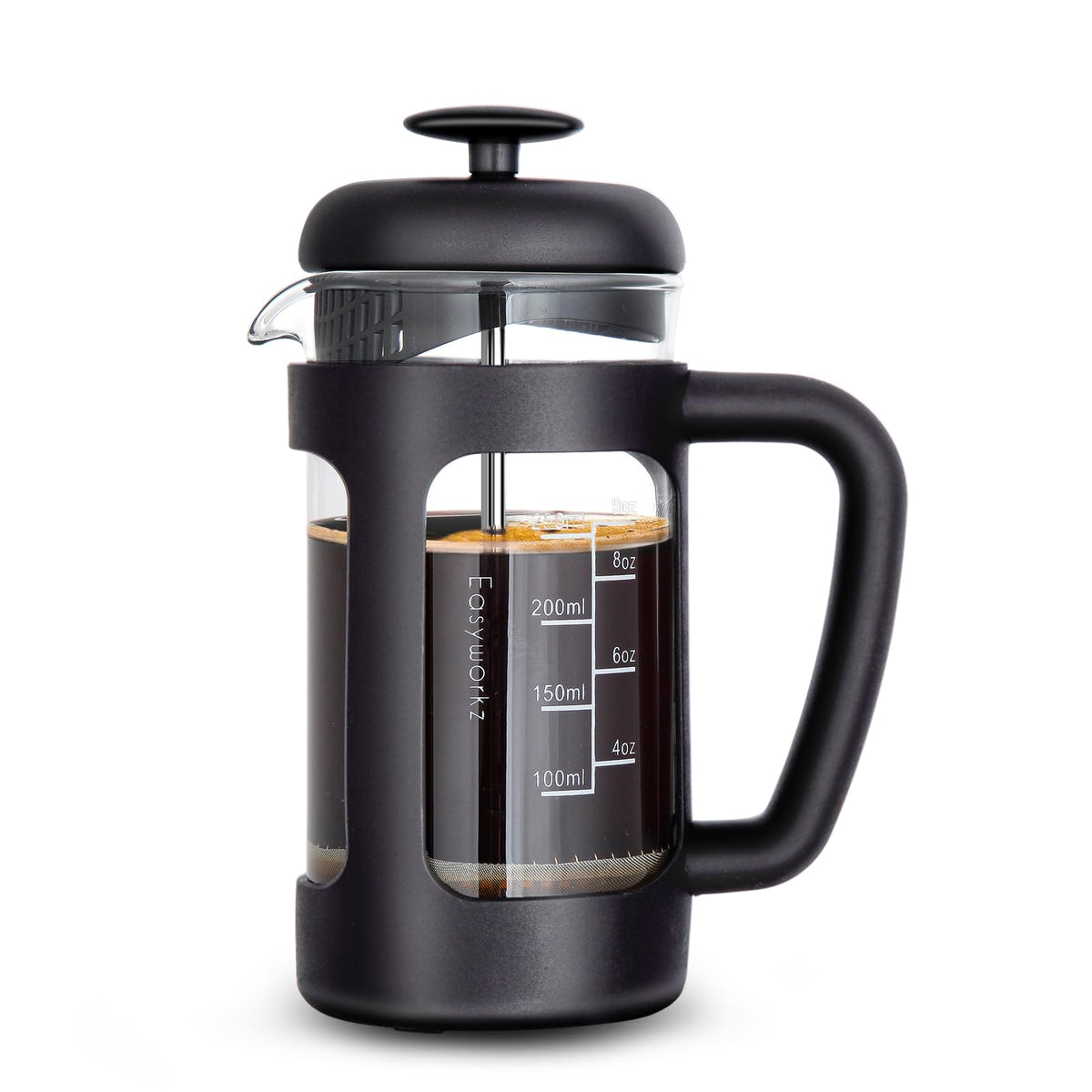12 oz Borosilicate Glass French Press K652