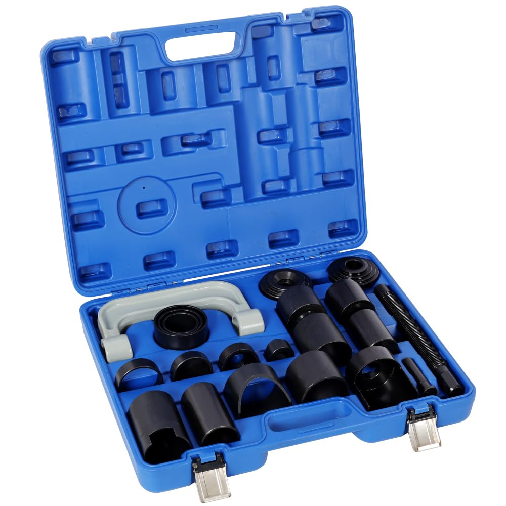 21 Pc Ball Joint Press Kit with C Frame and Adapters W10102