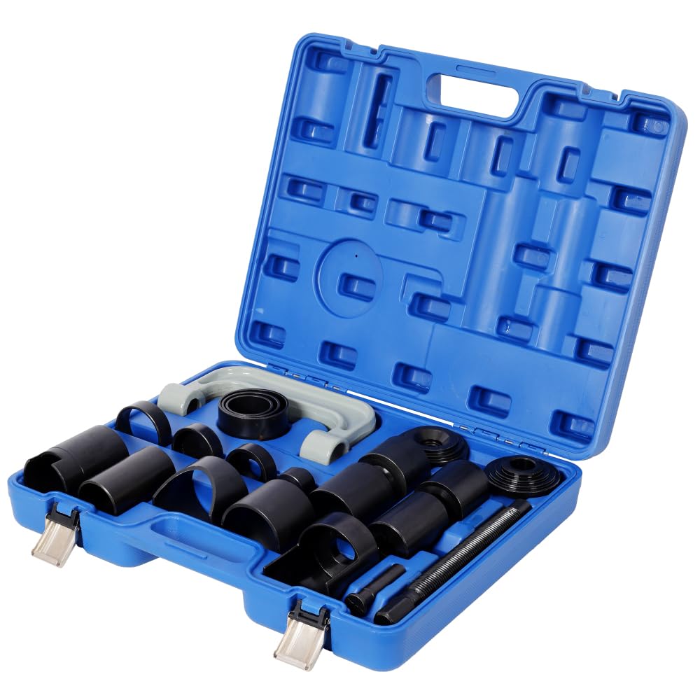 21 Pc Ball Joint Press Kit with C Frame and Adapters W10102