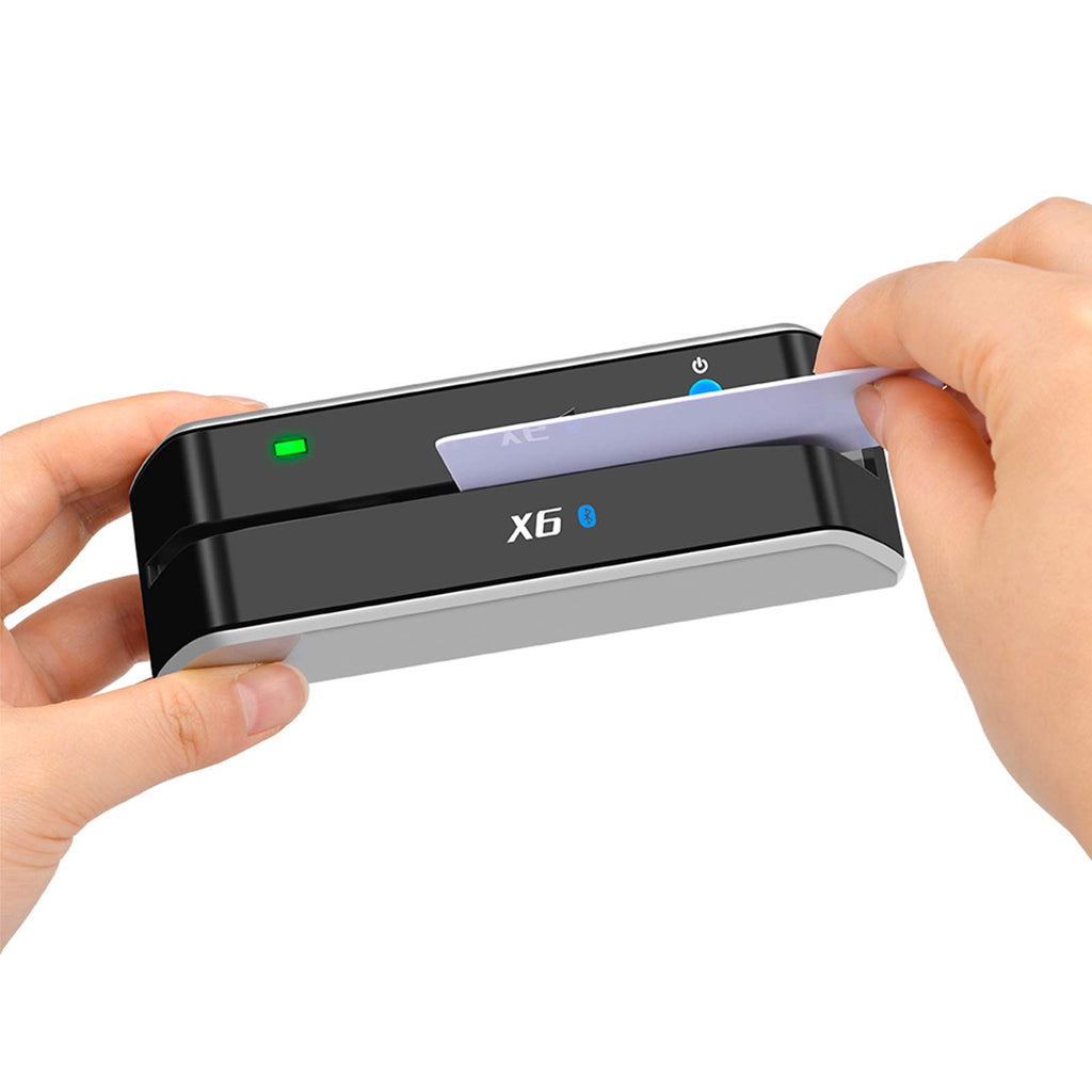 Bluetooth Magnetic Card Reader Writer USB 3 Tracks S781