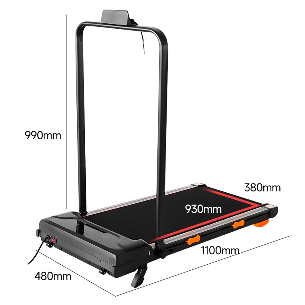 3-in-1 Under Desk Treadmill with Incline I20298