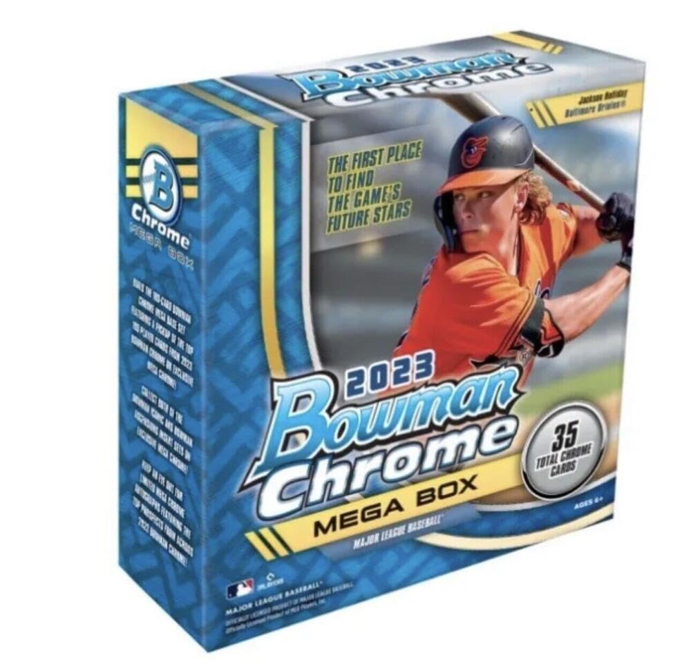 Factory Sealed MLB Baseball Mega Box 7 Packs T86385