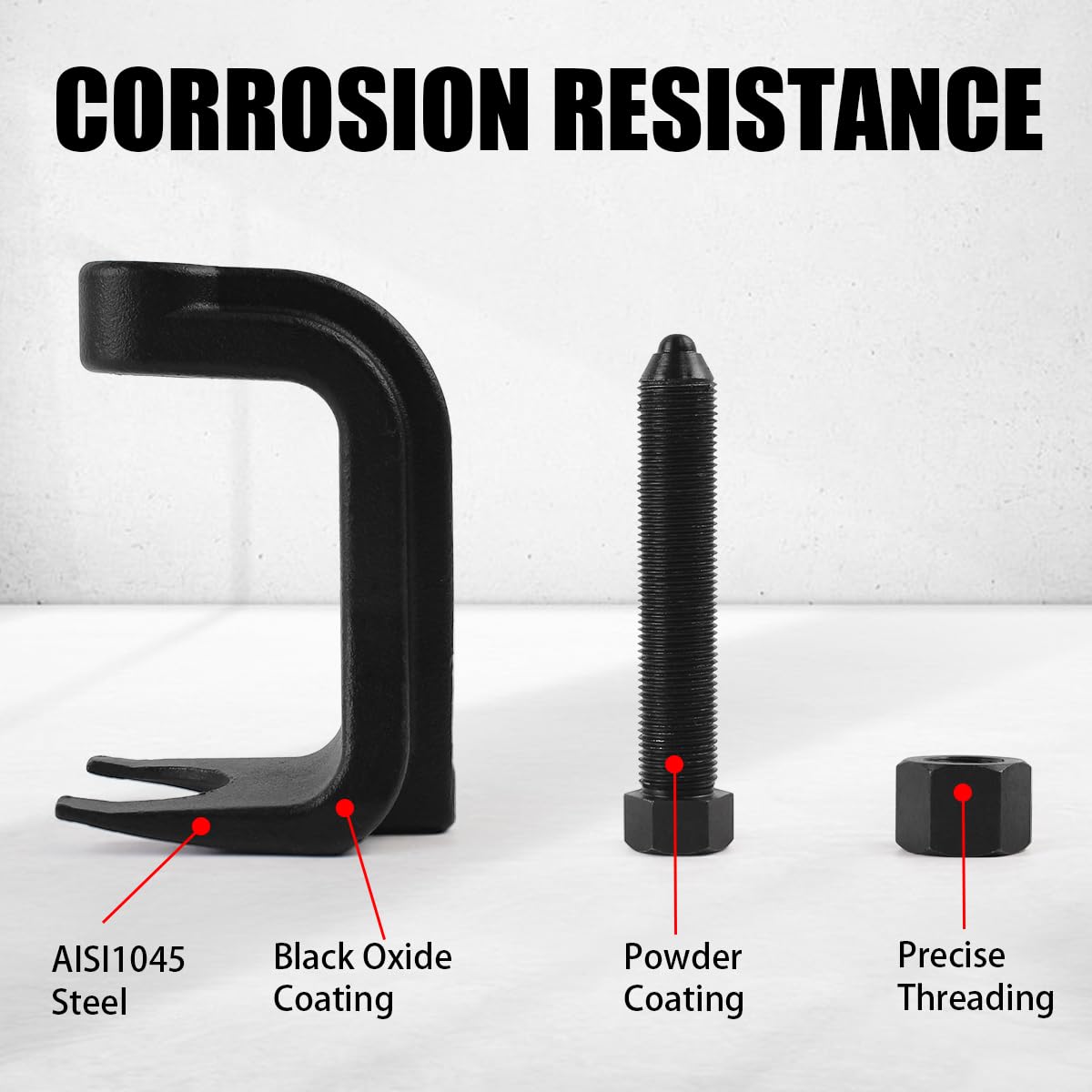 Black Adjustable Ball Joint Separator Tool H50631
