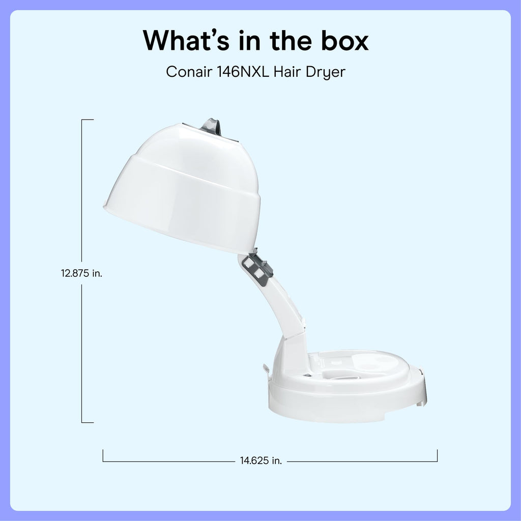 1875W Bonnet Hair Dryer with Carrying Handle B897942
