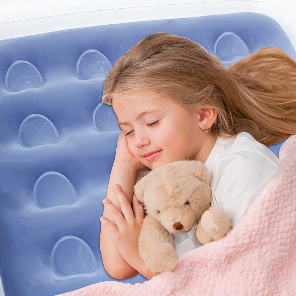 Inflatable Kids Travel Bed Toddler Air Mattress Set E719151