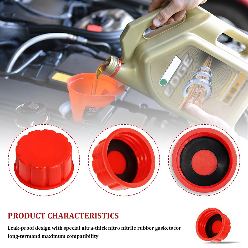 5 Gallon Gas Can Cap Replacement Pack of 4 O418384