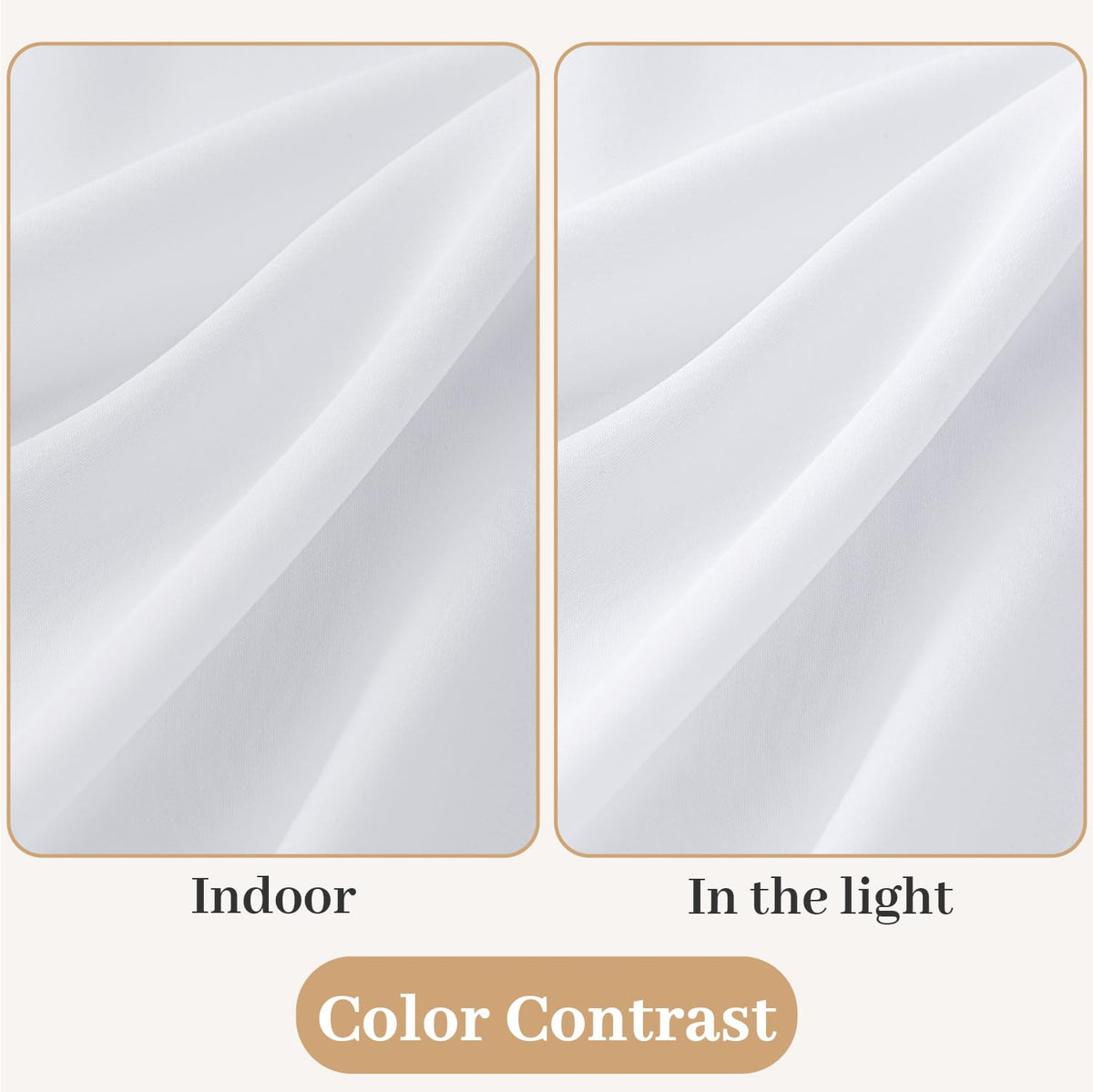 White Sidelight Curtains 2 Panels 26 x 72 inches M826