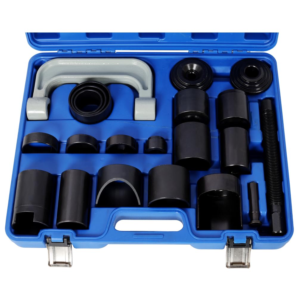 21 Pc Ball Joint Press Kit with C Frame and Adapters W10102