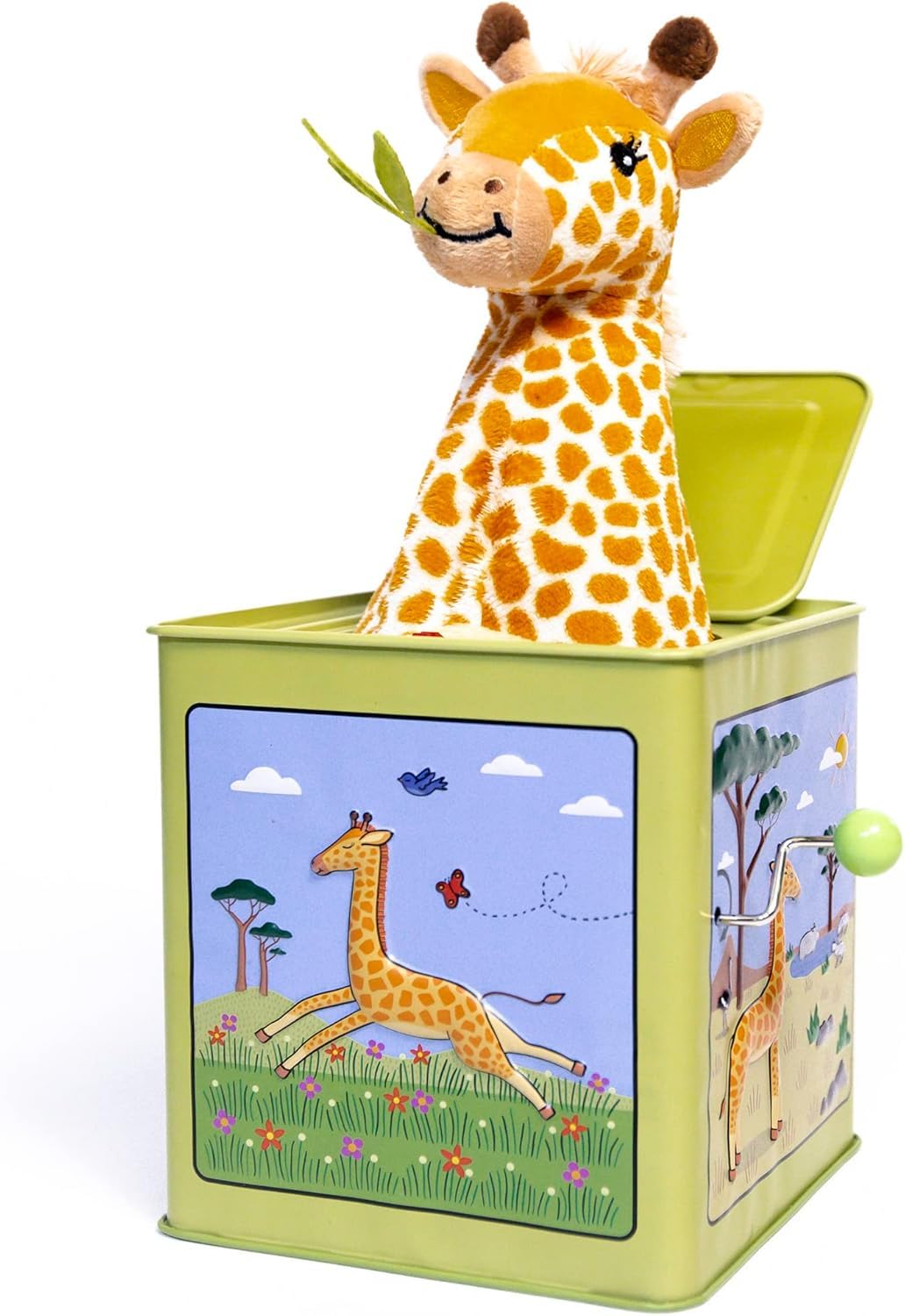 Giraffe Jack in the Box Tin Musical Toy S995275