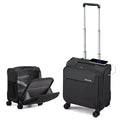 16 Inch Underseat Carry On Luggage with Wheels Dark Gray Z5600