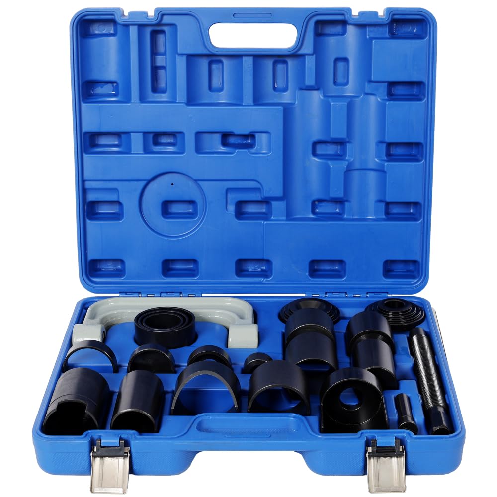21 Pc Ball Joint Press Kit with C Frame and Adapters W10102
