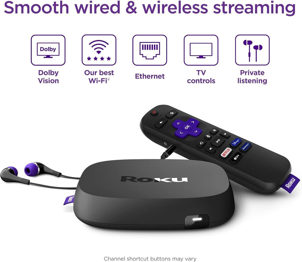 4K Streaming Device with Voice Remote and HDMI Cable P2056