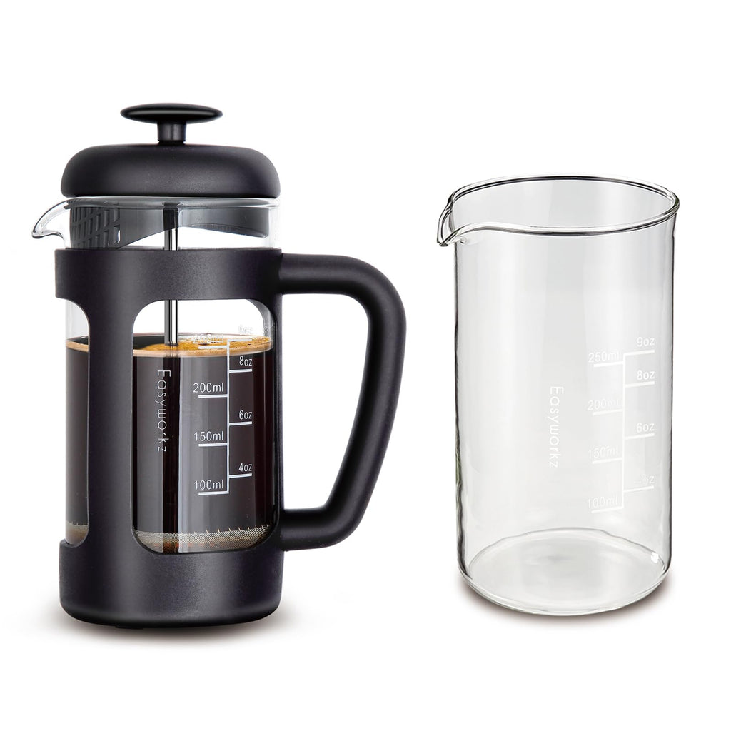 12 oz Borosilicate Glass French Press K652