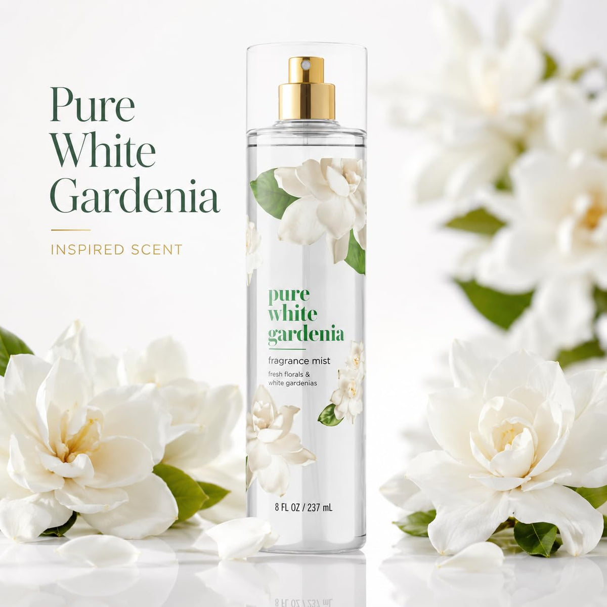 White Gardenia Body Mist, 8 fl oz Q264