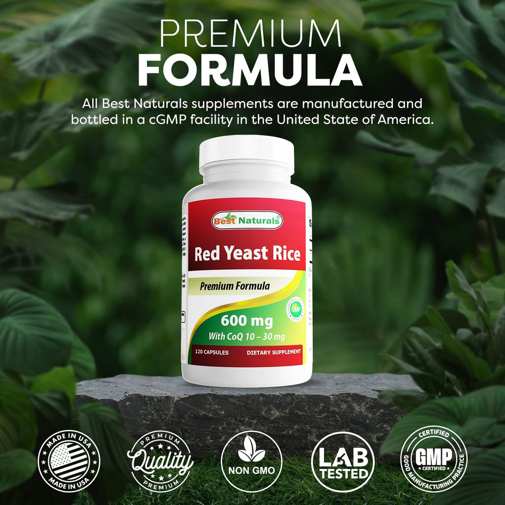 Red Yeast Rice with CoQ10 120 Capsules G730755
