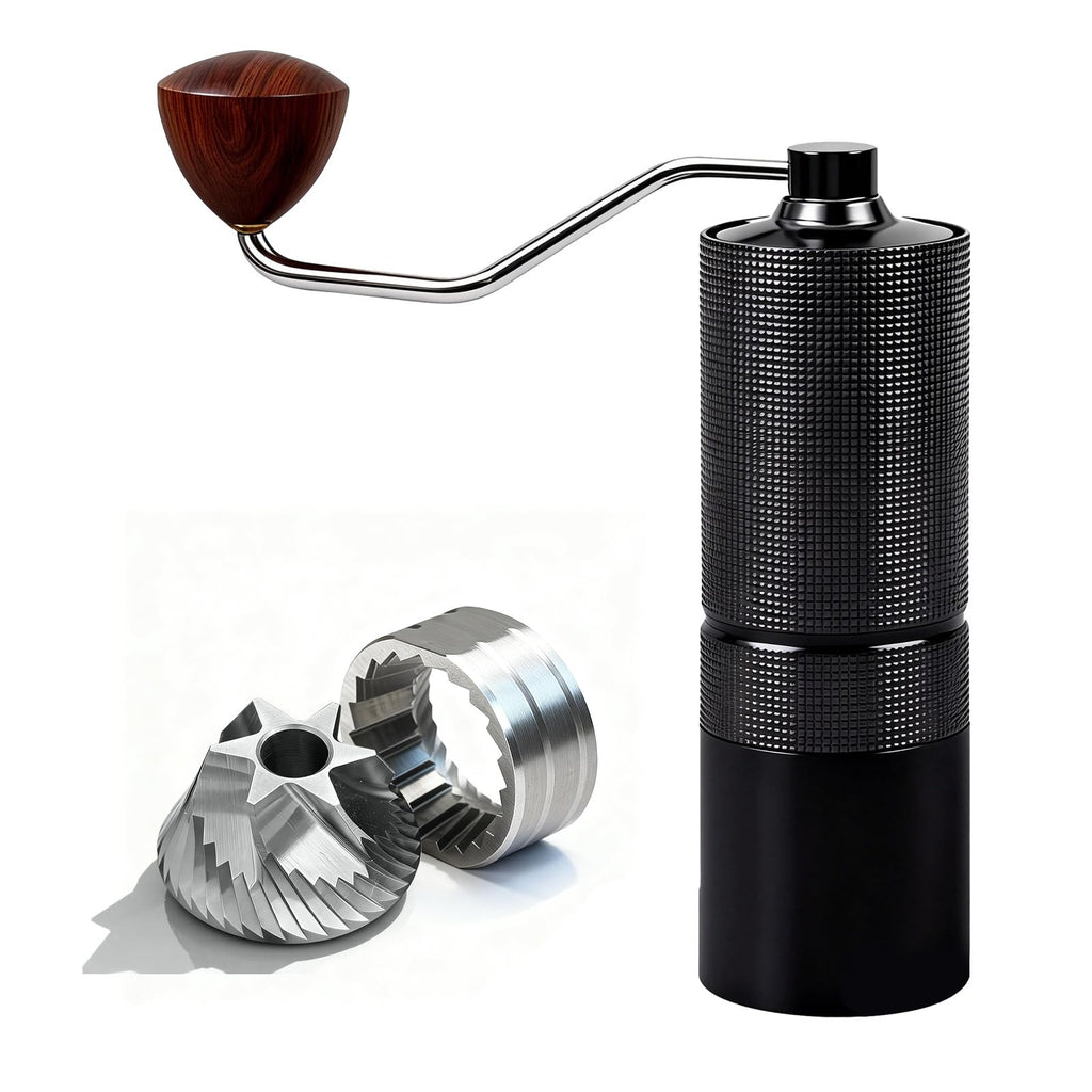 Manual Stainless Steel Conical Burr Coffee Grinder 20g Capacity S8709