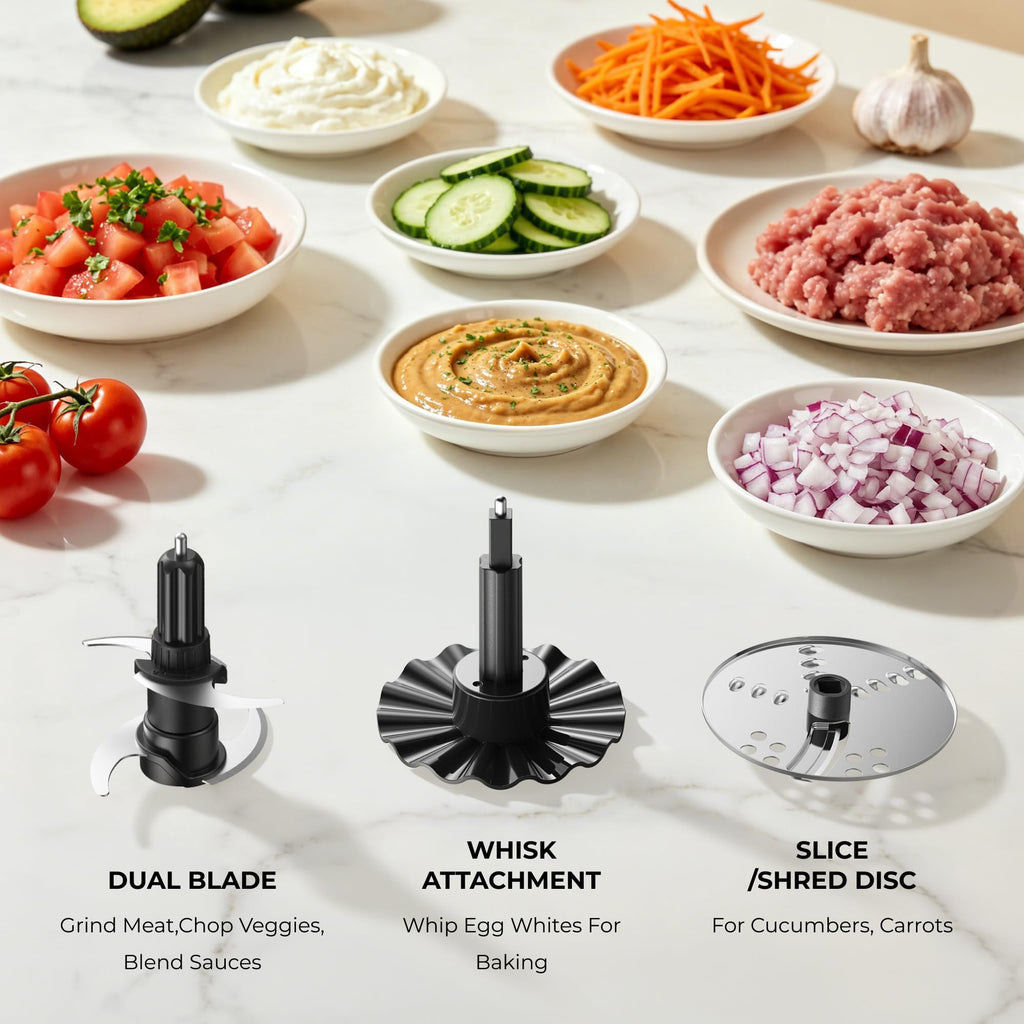 400W 4-Cup Mini Food Processor U72038