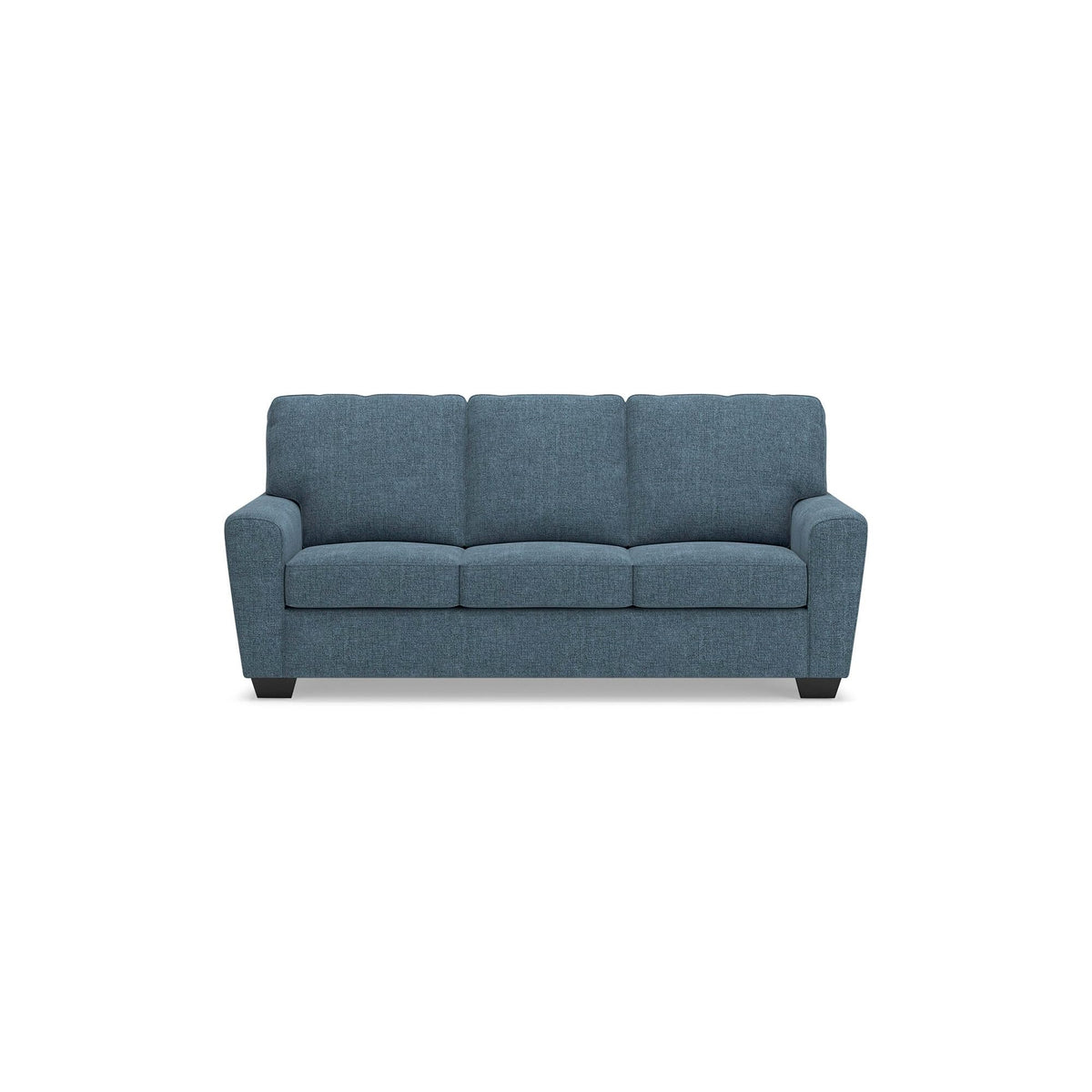 Blue Chenille 3 Seater Couch K781