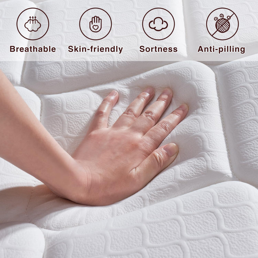 Full Size 12 Inch Hybrid Mattress H7810