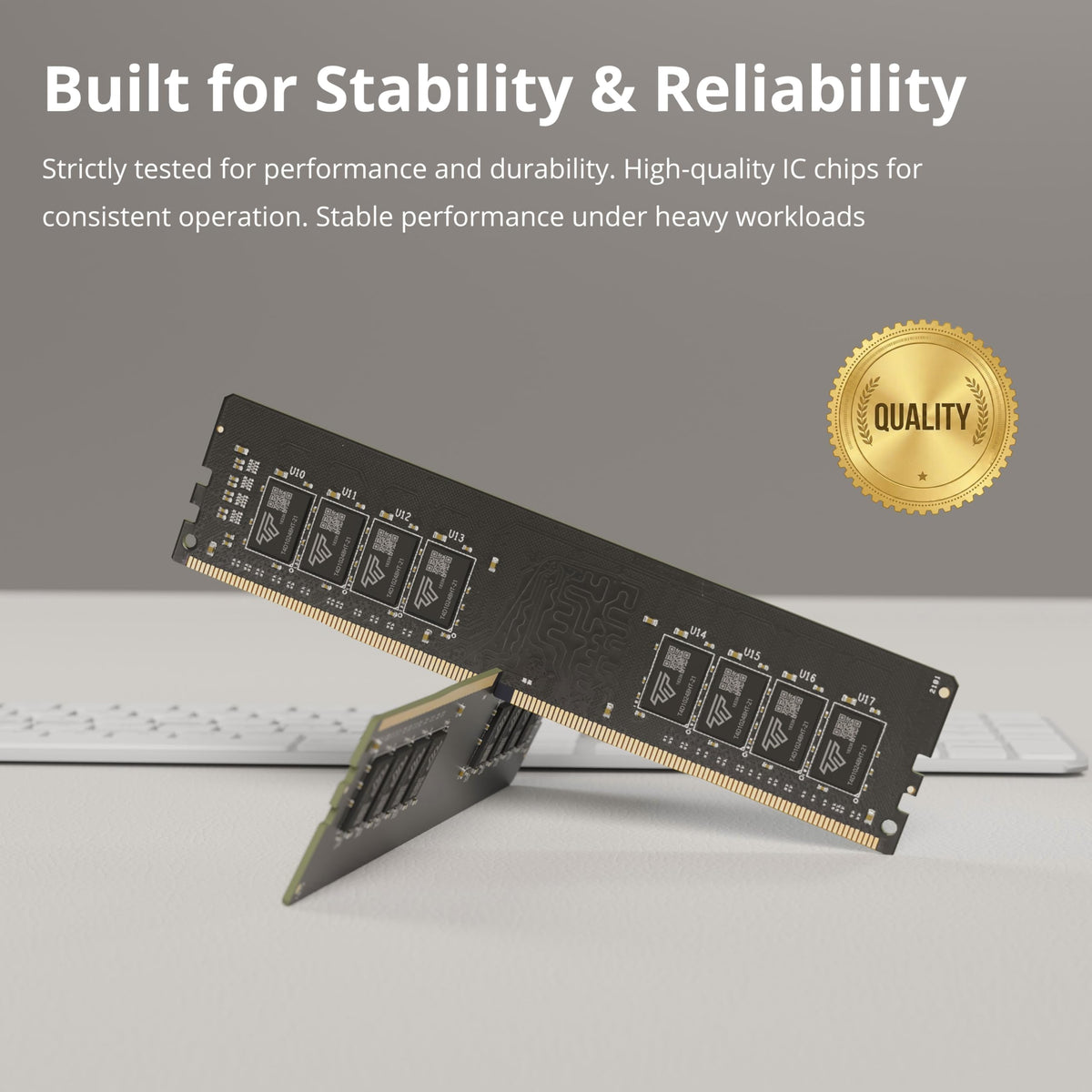 16GB Kit DDR4 2666MHz Desktop RAM 288-Pin Non-ECC UDIMM P496