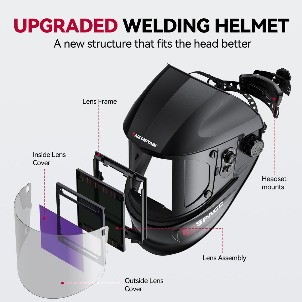 Auto Darkening Welding Helmet H959