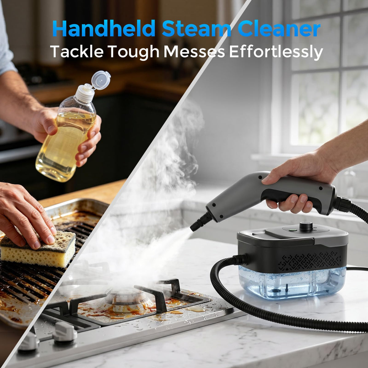 Portable 1800W Handheld Steam Cleaner E99676