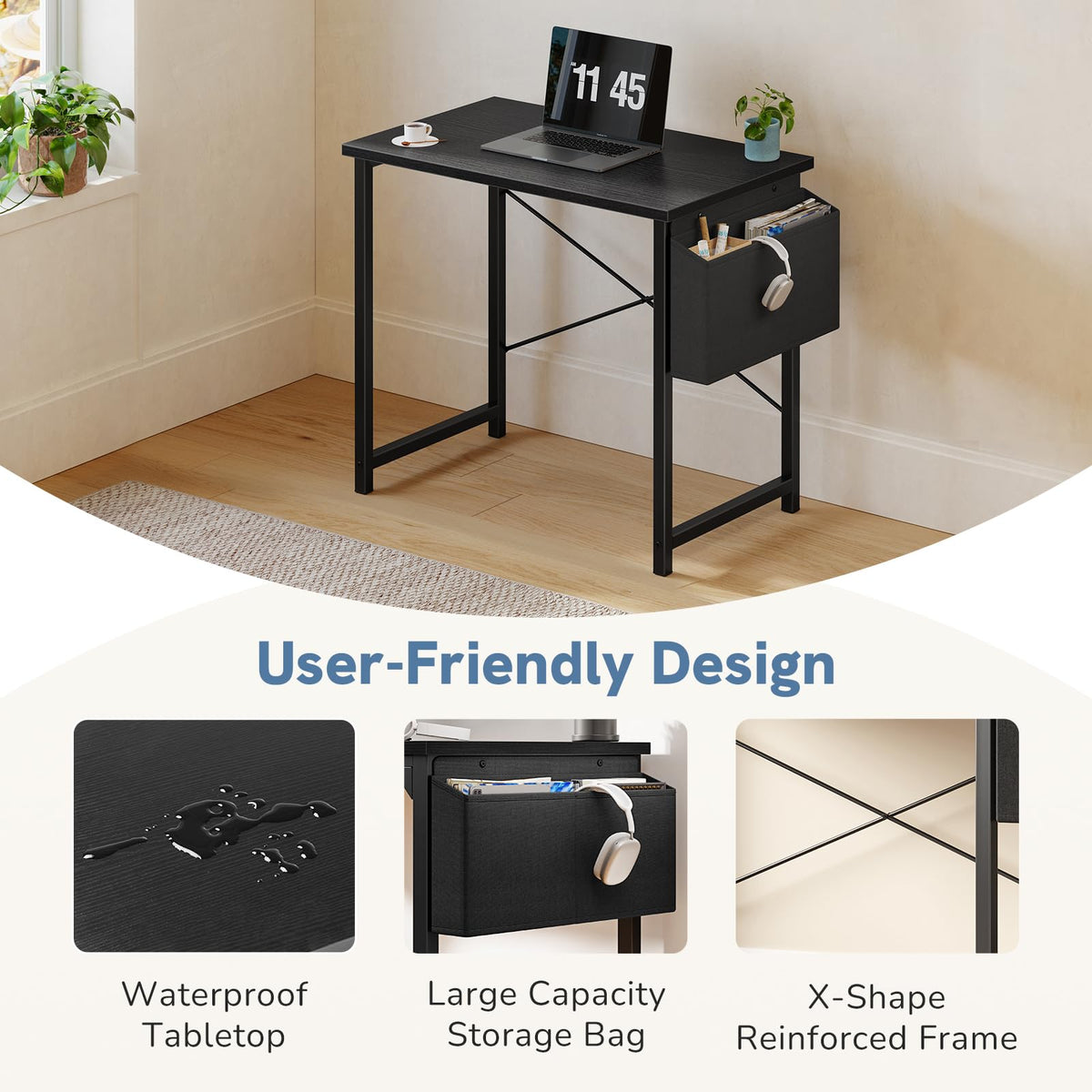 31" Small Computer Desk F8102
