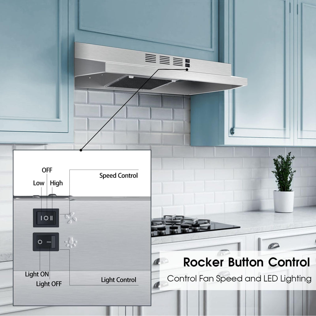 30 inch Under Cabinet Stainless Steel Range Hood A698003