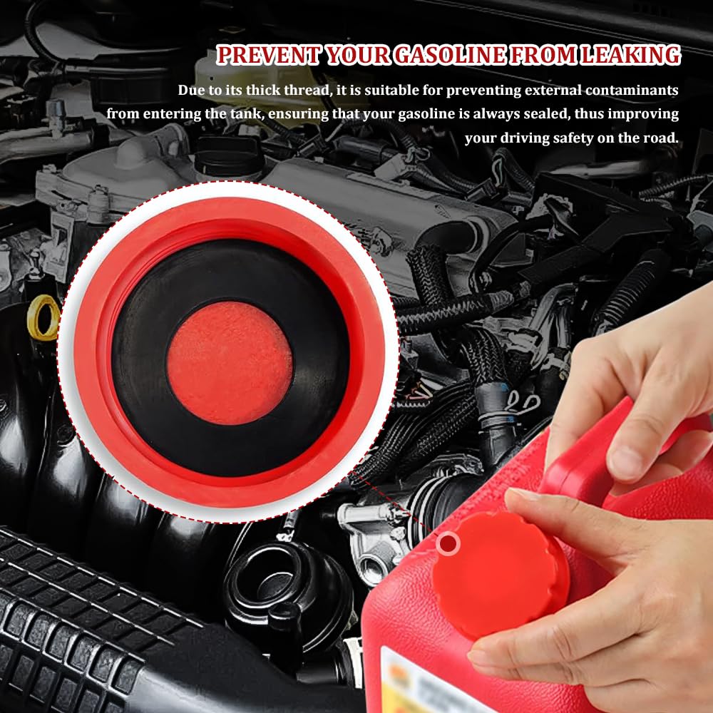 5 Gallon Gas Can Cap Replacement Pack of 4 O418384