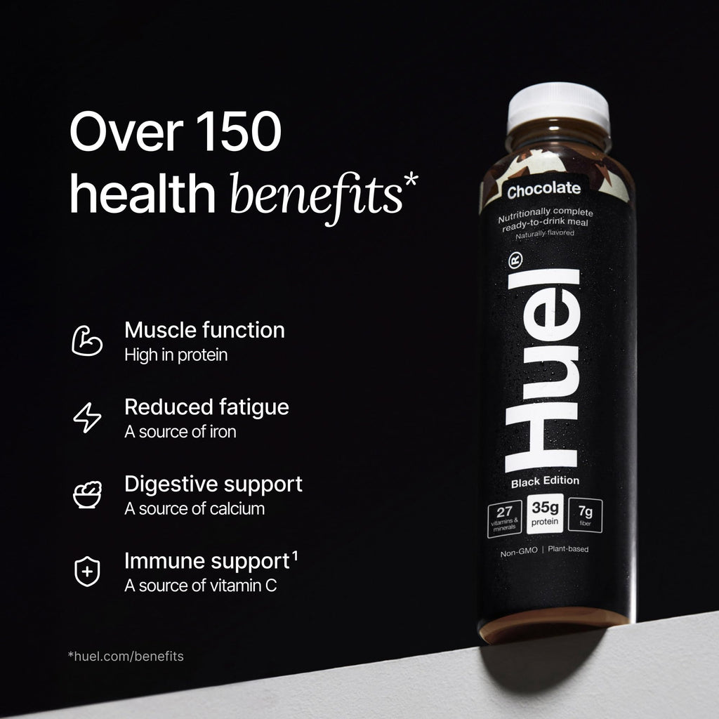 Black Edition Ready-to-Drink Vegan Protein Shake T197382