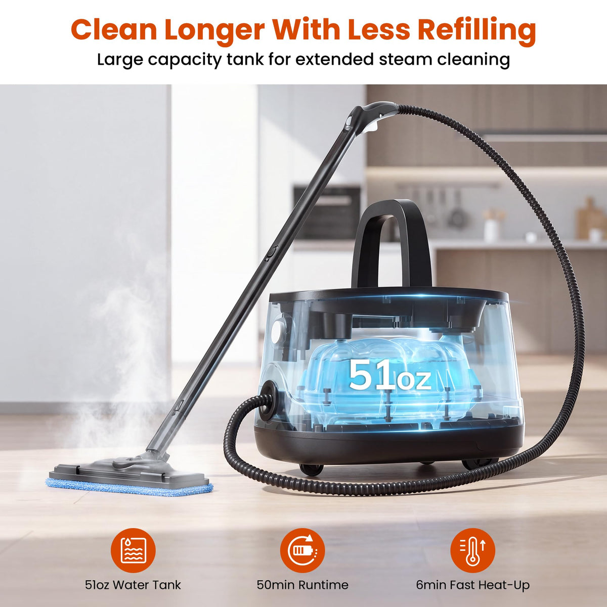 Multipurpose Steam Cleaner V6564