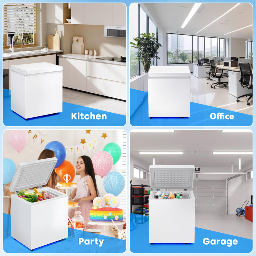 2.0 Cu.Ft White Chest Freezer U48977