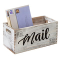 White Mail Holder and Key Organizer X9476