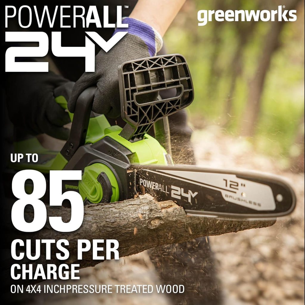 24V 12 in Cordless Electric Chainsaw C285