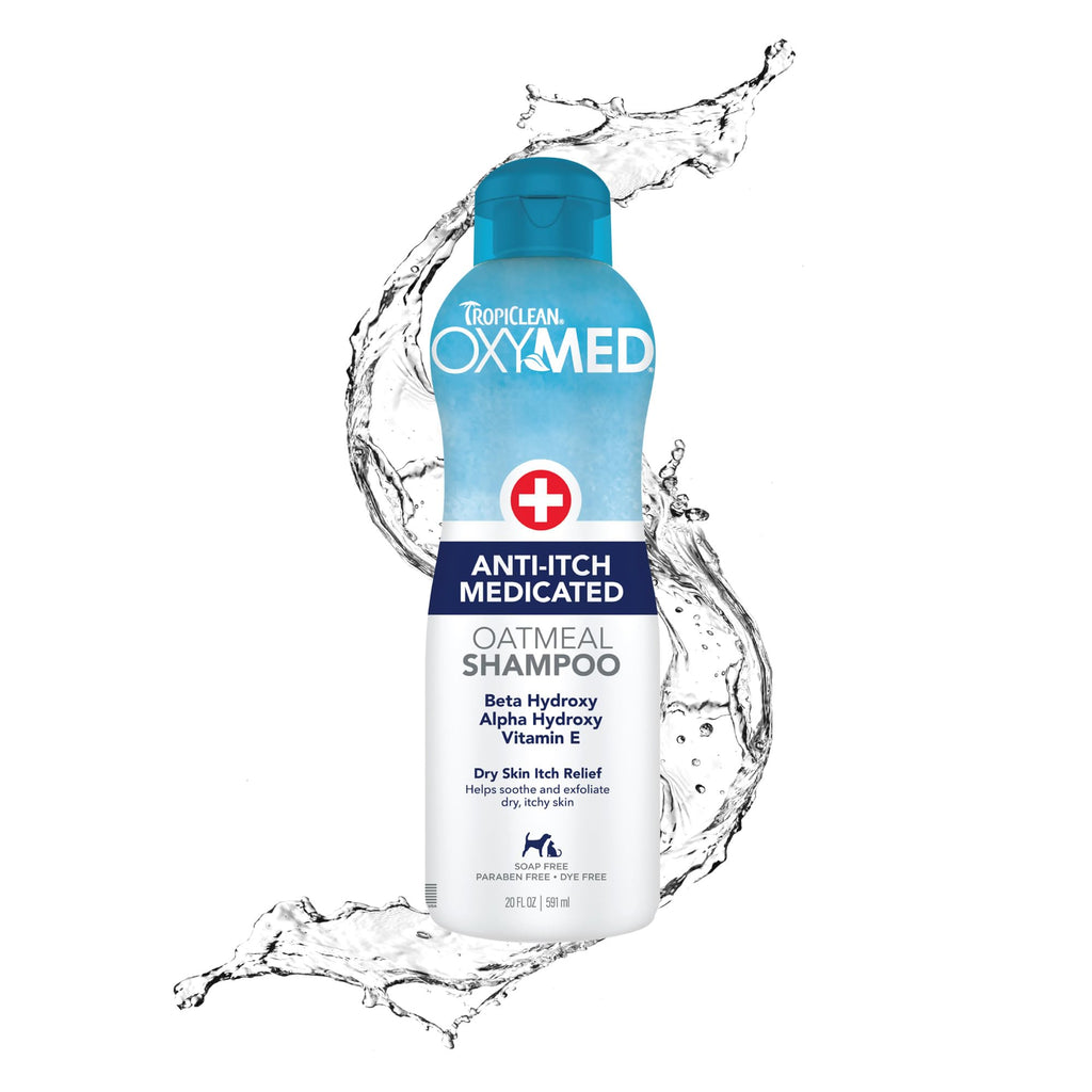 Medicated Dog Shampoo Oatmeal Formula 20oz H58722