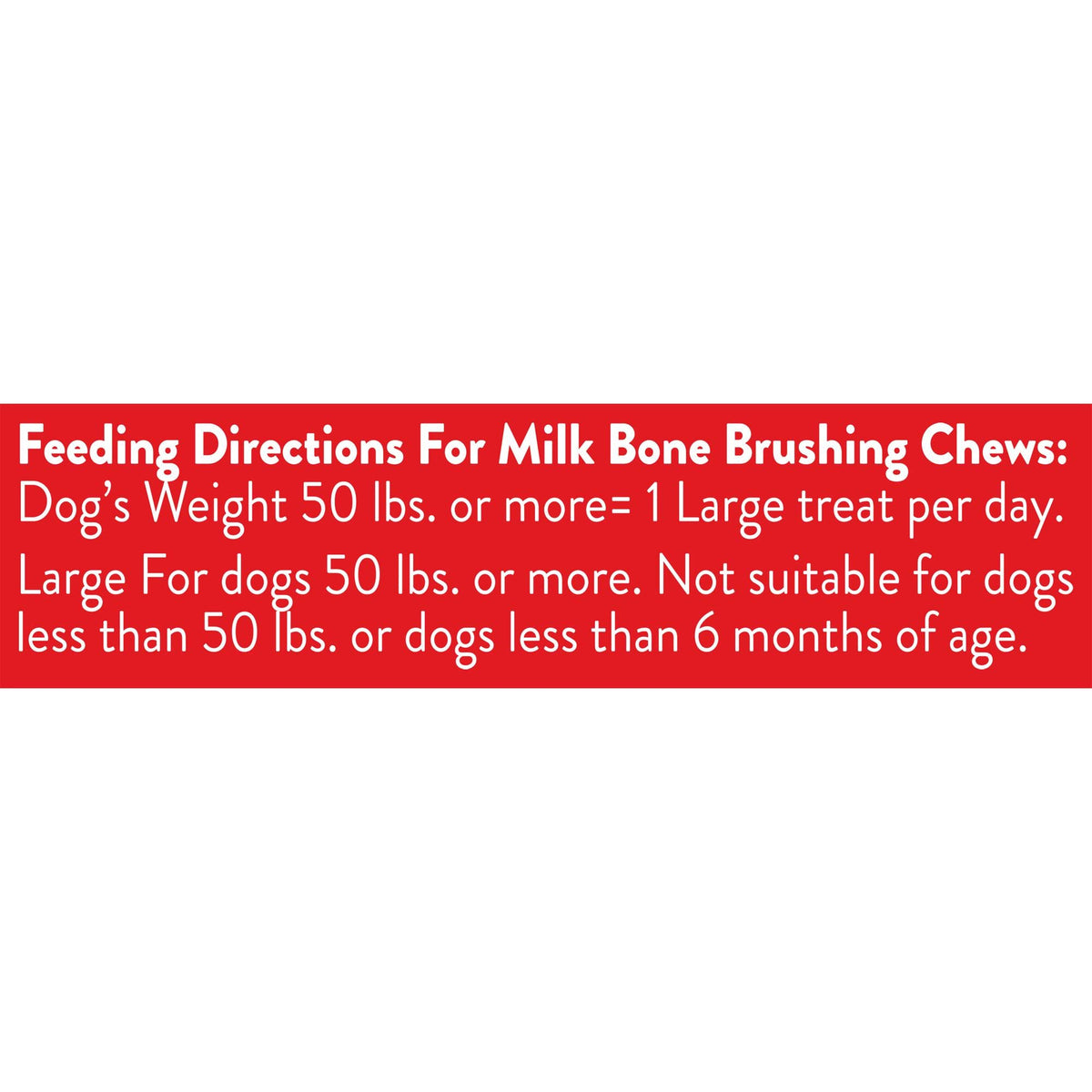 Large Daily Dental Dog Treats Y8285