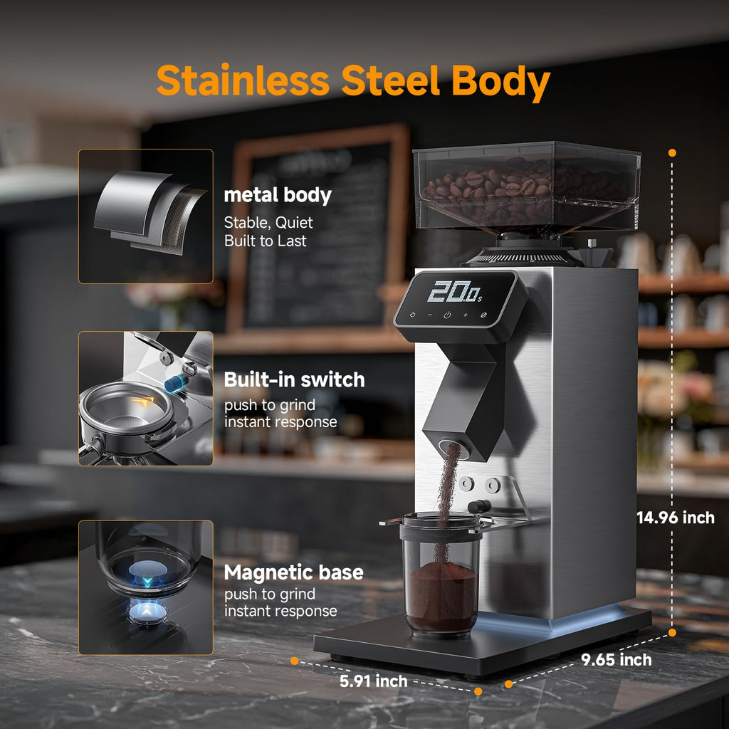 64mm Flat Burr Coffee Grinder K5975