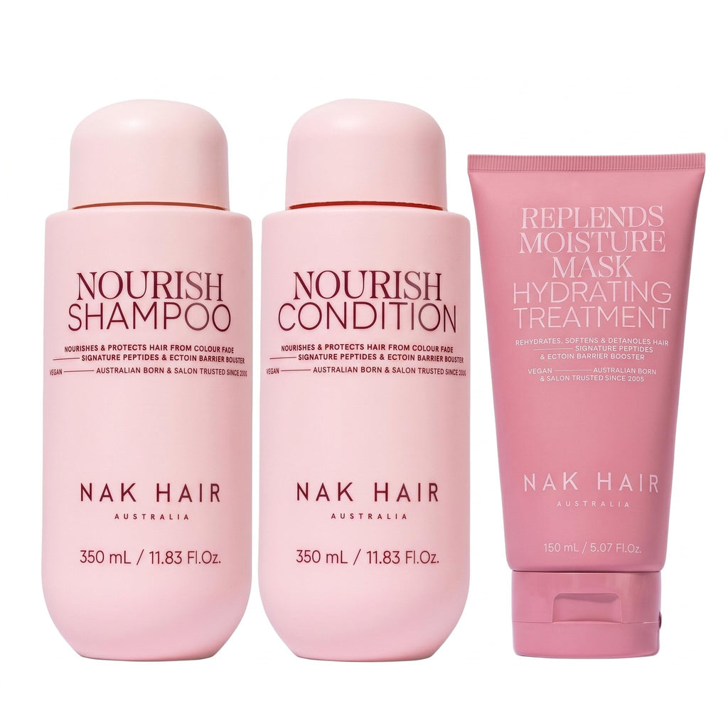 Shampoo, Conditioner & Hair Mask Set with Coconut Oil Q4826