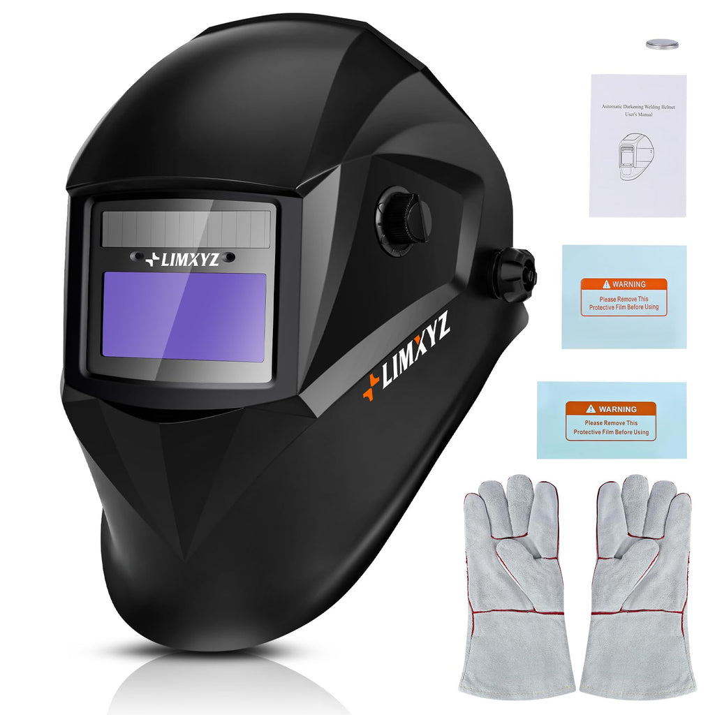 Auto Darkening Welding Helmet Solar Powered I95968